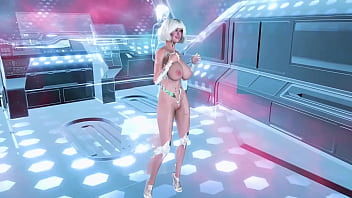 Mature cybernetic doll seduces you to test an improved breeding program