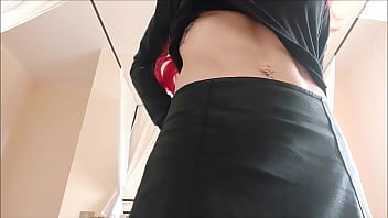 Wonderful italian slut farts on your cock