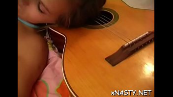 Blowing her mature paramour