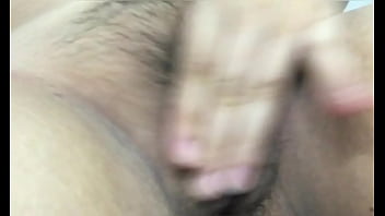 Asian babe maaturbated when she got off from work