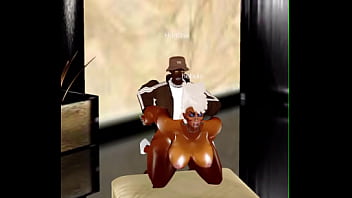 Muscle bimbo vs big cho