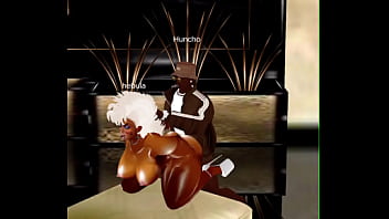 Muscle bimbo vs big cho