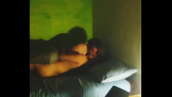 Busty curvy having orgasm with mature big cock stepbrother