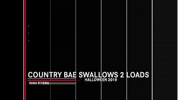 Halloween nina rivera gags on dick as a sexy cowgirl