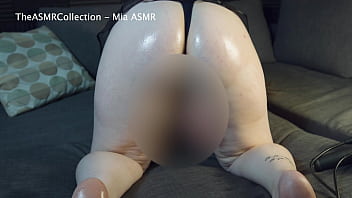 Mia's bent over masturbation asmr