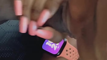 This woman is surgical with sucking on a dick