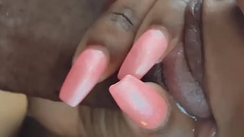 This woman is surgical with sucking on a dick