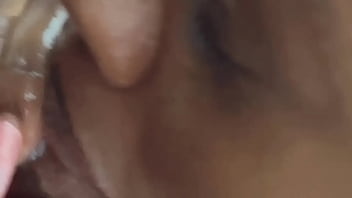 This woman is surgical with sucking on a dick