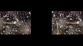 Redhead gets off while pissing in virtual reality