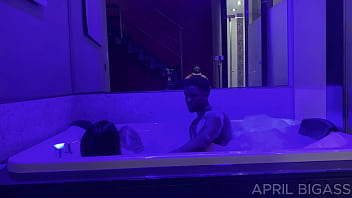 My bbc lover fucks my mouth and i swallow the cum in front of my cuckold husband