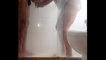 I find my mature mother in law in the shower touching herself and it ended up joining in