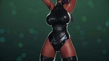 Sexy culo negro ebano shihouin yoruichi twerk