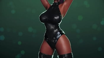 Sexy culo negro ebano shihouin yoruichi twerk