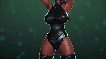Sexy culo negro ebano shihouin yoruichi twerk