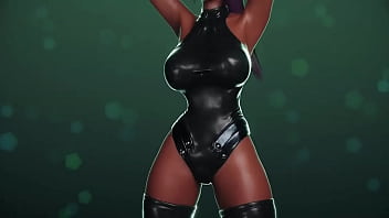 Sexy culo negro ebano shihouin yoruichi twerk