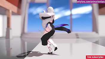 Chica animacion caliente