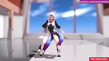 Chica animacion caliente