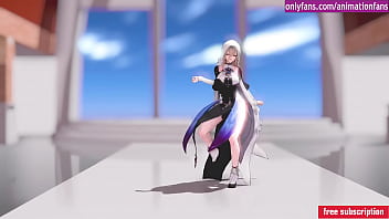 Chica animacion caliente