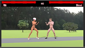 Df3 naughty fighting gameplay