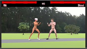 Df3 naughty fighting gameplay