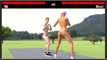 Df3 naughty fighting gameplay