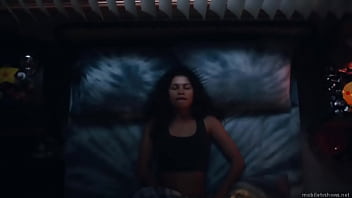 Rue masturbates in bed almost got caught