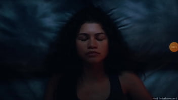 Rue masturbates in bed almost got caught