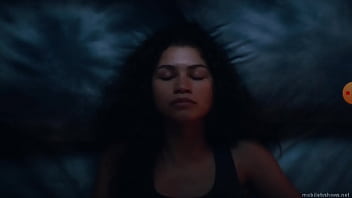 Rue masturbates in bed almost got caught