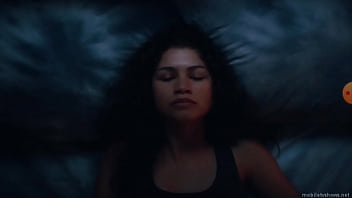 Rue masturbates in bed almost got caught