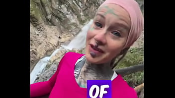 Waterfall in the julien alps—simply taking ️what’s your favorite natural wonder #julienalps #waterf