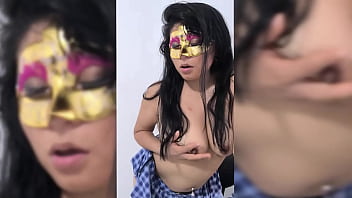 The latina student rebels against the system and shows off her beautiful body in front of her cell phone camera