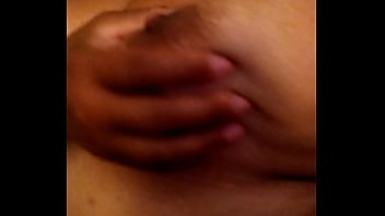 Playing with my boobs