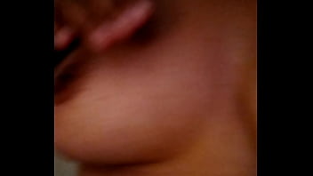 Playing with my boobs