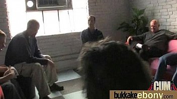 Busty Black Babe Bubble Bath Group Cocksuck 7 thumbnail