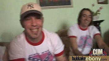 Ebony Babe Sucks Group Of White Guys 3 thumbnail