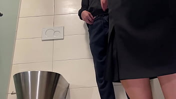 I couldn't resist and cum on my mother in law's thigh