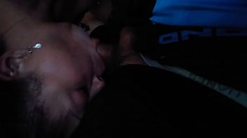 My sexy red boned wife swollowing my cock
