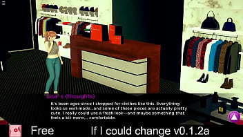 If i could change free game itchio visual novel