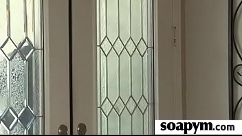 Gorgous teen gives a sexy massage 24