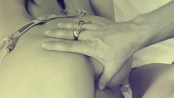 My wife invited her blonde pornstar friend for threesome kenna james