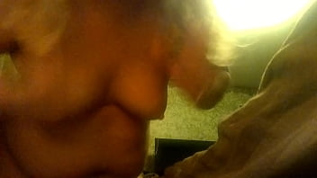 Hot blonde full body milf recording herself playing with her toy she always mas