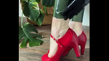 I love my transparent olive catsuit