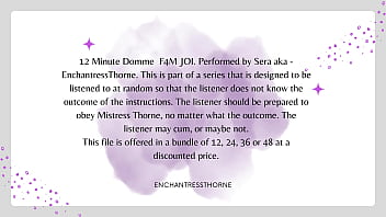 F4m femdom joi 3of12