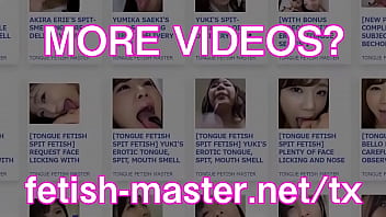 Japanese asian tongue spit fetish Japanese asian tongue spit fetish