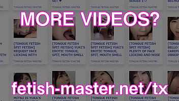 Japanese asian tongue spit fetish Japanese asian tongue spit fetish