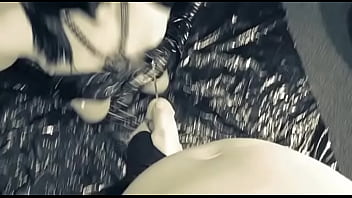 Peeing on milf ass and boobs