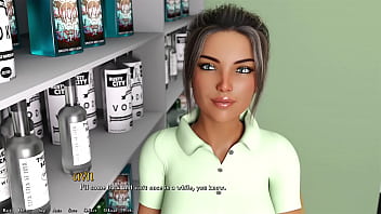 Being a dik #02 josy the store clerk wants to go on a date