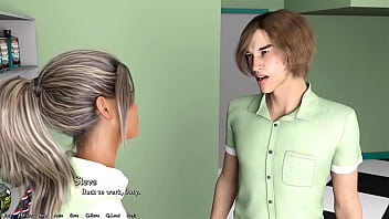 Being a dik #02 josy the store clerk wants to go on a date