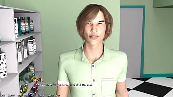 Being a dik #02 josy the store clerk wants to go on a date