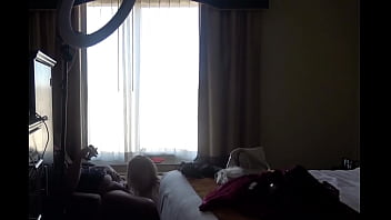 Condebsed version hot young blonde sucks and fucks an older black man